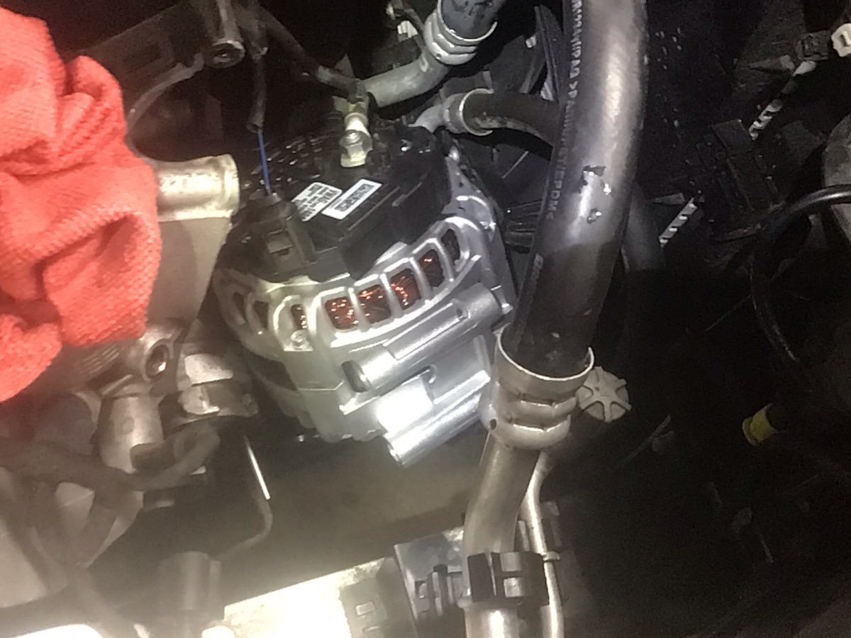 Audi alternator failing
